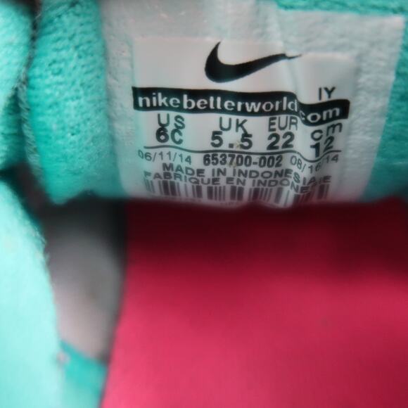 Nike Shoes Toddler Baby 6C Athletic Trainer Sneakers Flex Experience 3 Grey Pink - Picture 11 of 11